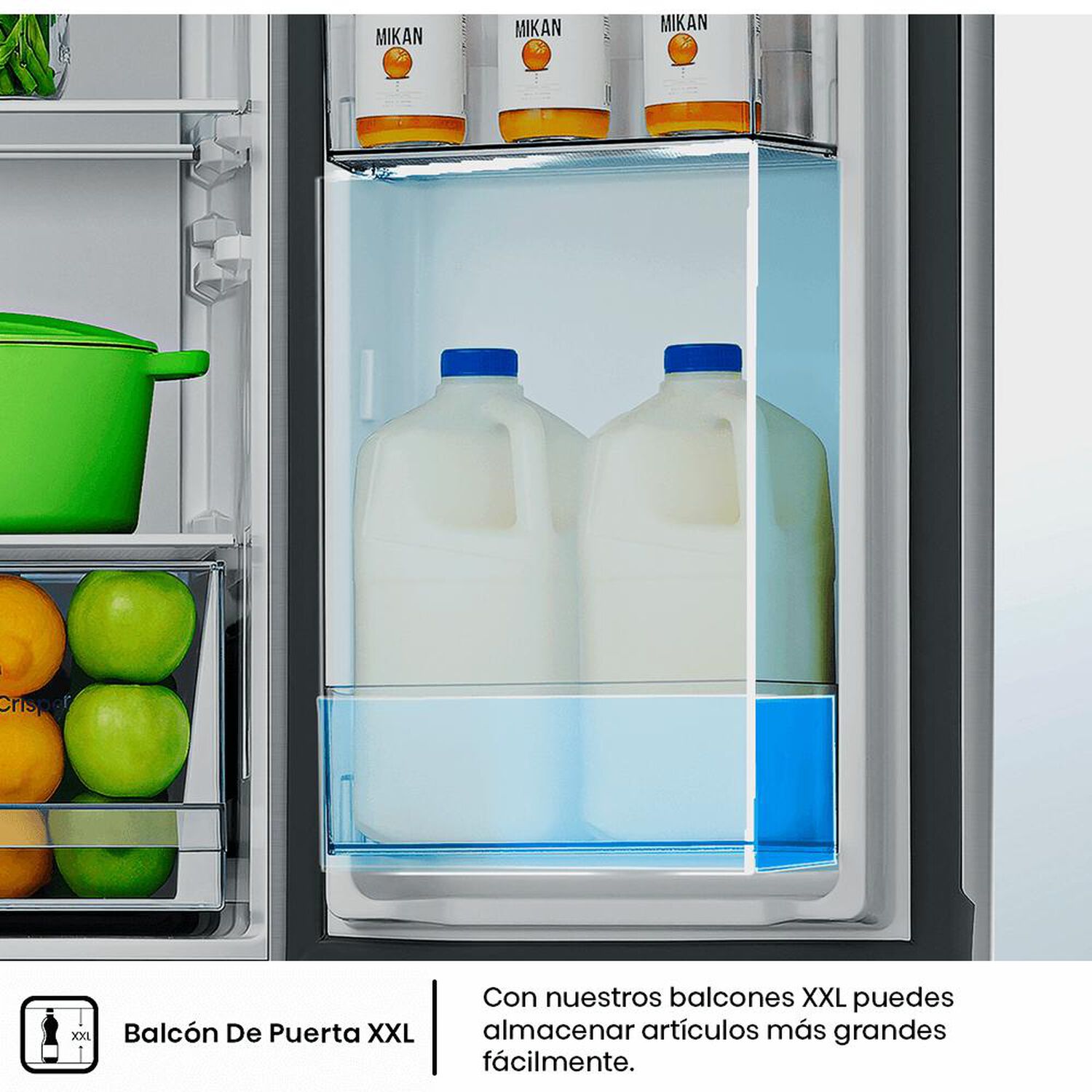 Refrigerador Side By Side Hisense RQ5P470NECF / No Frost / 456 Litros / A+ image number 11.0
