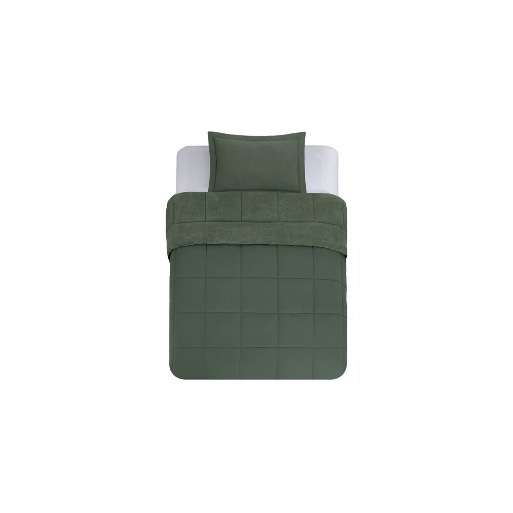 Plumon Andes Velvet Matte Verde 1.5 Pl image number 1.0
