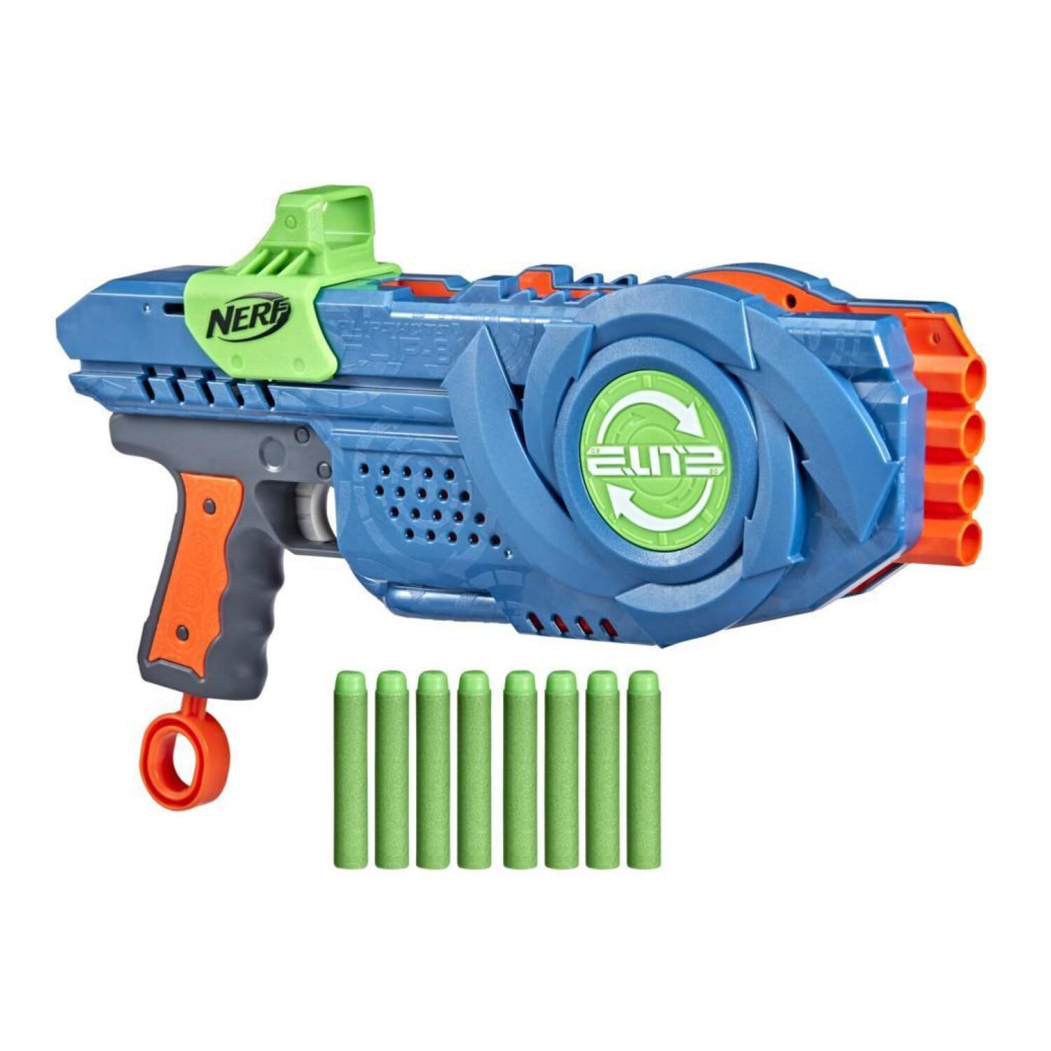 Juguete Nerf Elite 2.0 Flipshots Flip-8 8 Dardos Hasbro image number 1.0