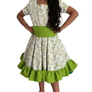 Vestido De Huasa / Chinita Fiestas Patrias Chile Talla 8