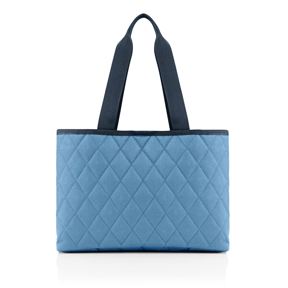 Cartera Shopper L Rhombus - Blue image number 0.0