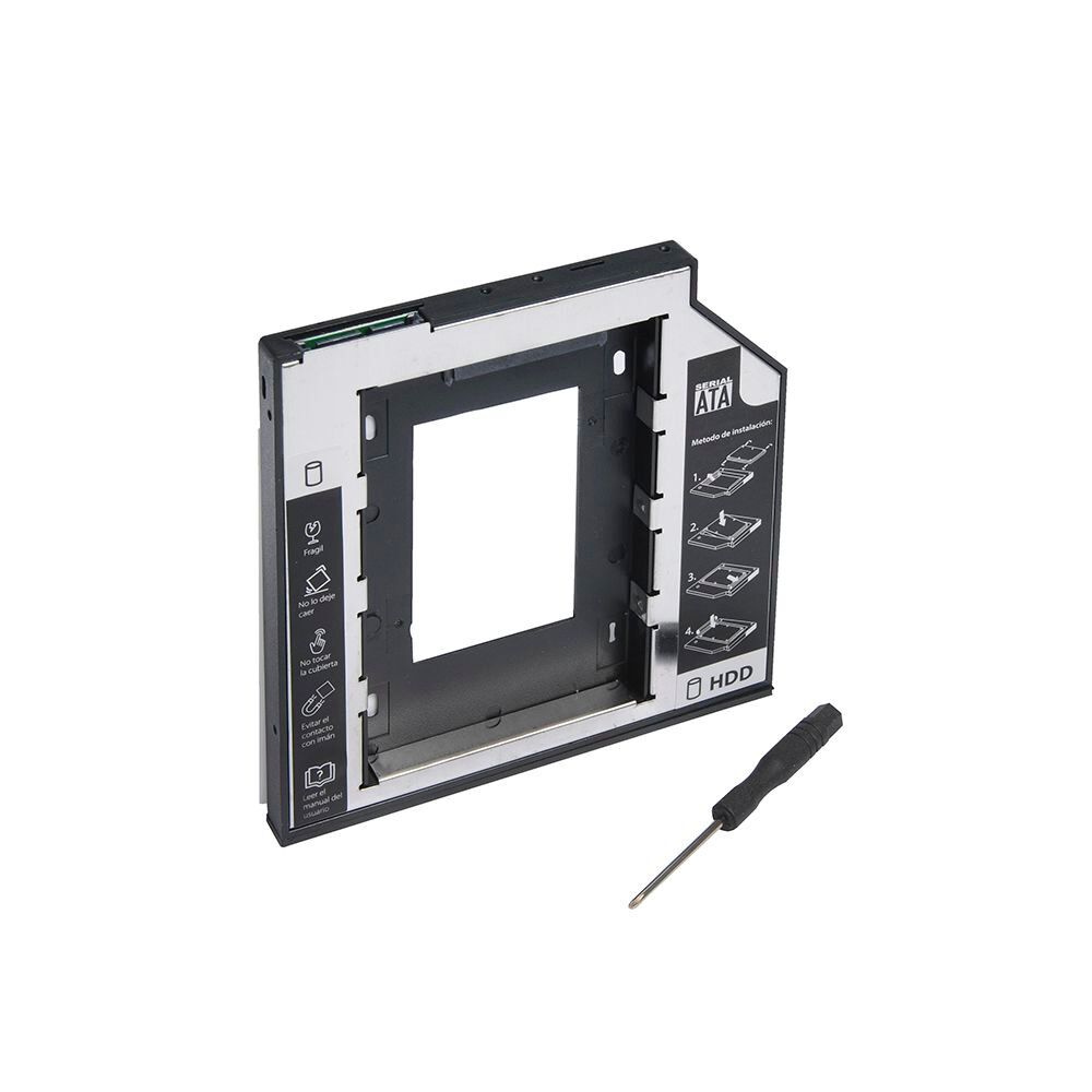 Caddy Para Disco Ssd O Hdd De 2.5" Sata / 9.5mm High Speed image number 4.0