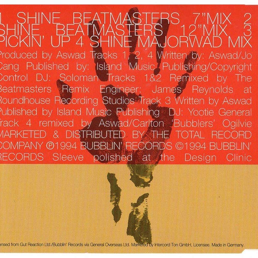 Aswad - Shine | Cd Single Usado image number 2.0