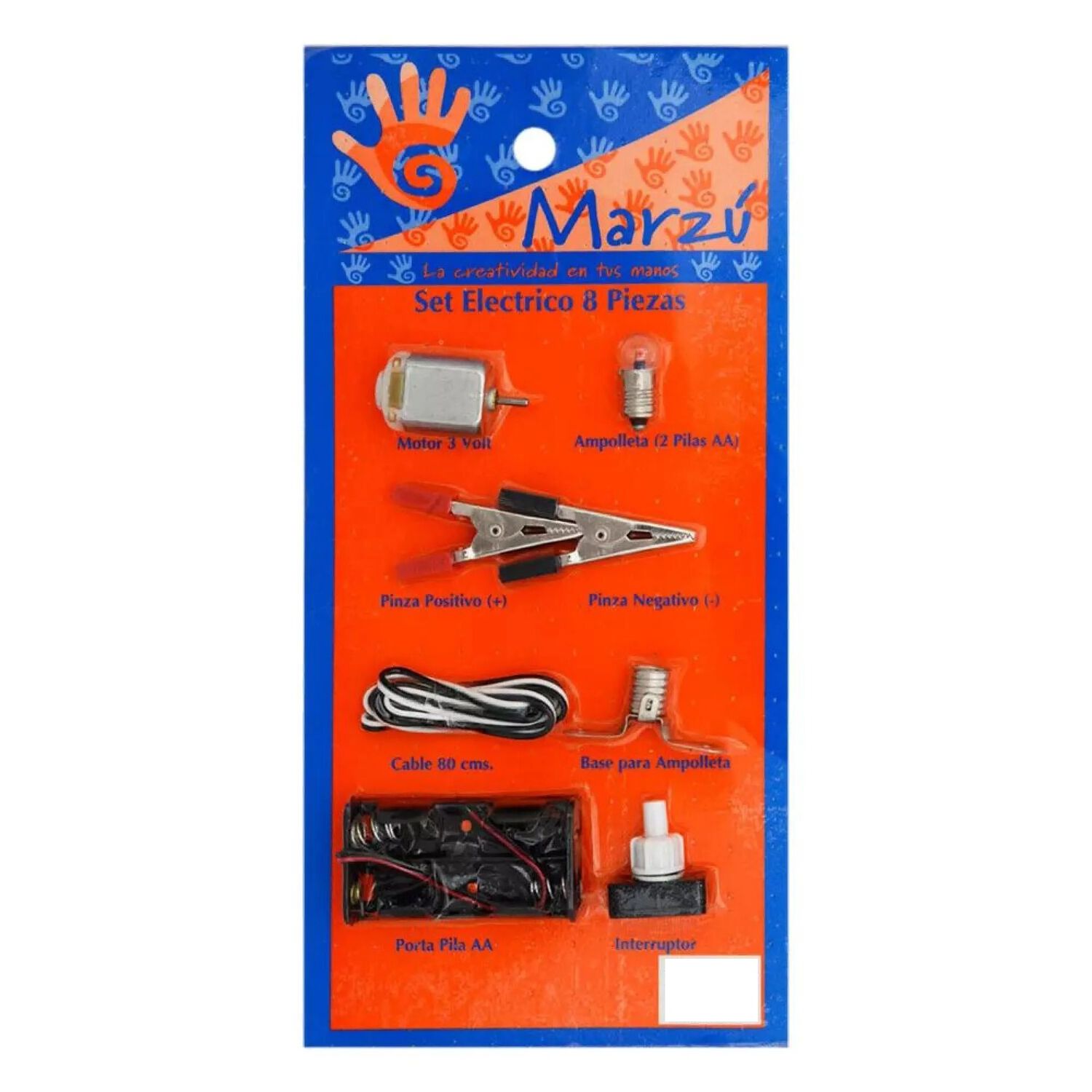 Set El&eacute;ctrico Escolar 8 Piezas - Marz&uacute; image number 0.0
