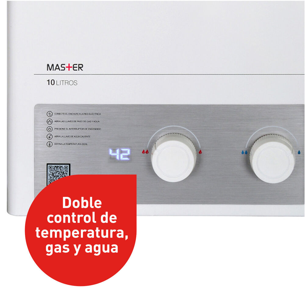 Calefont 10l. T Forzado G Natural + Kit De Instalaci&oacute;n image number 2.0