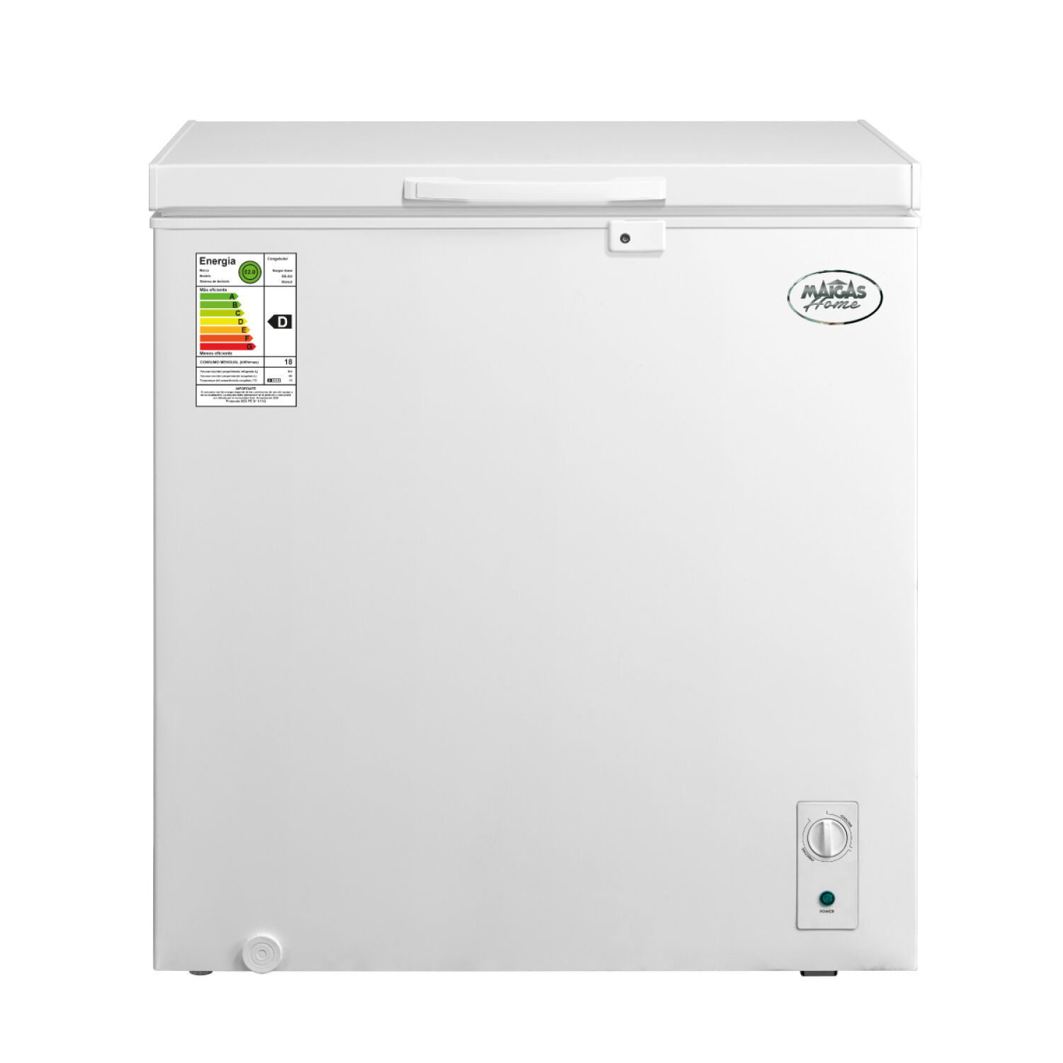 Congelador Dual Tapa Dura Inverter 198 Lts Bd202 image number 0.0
