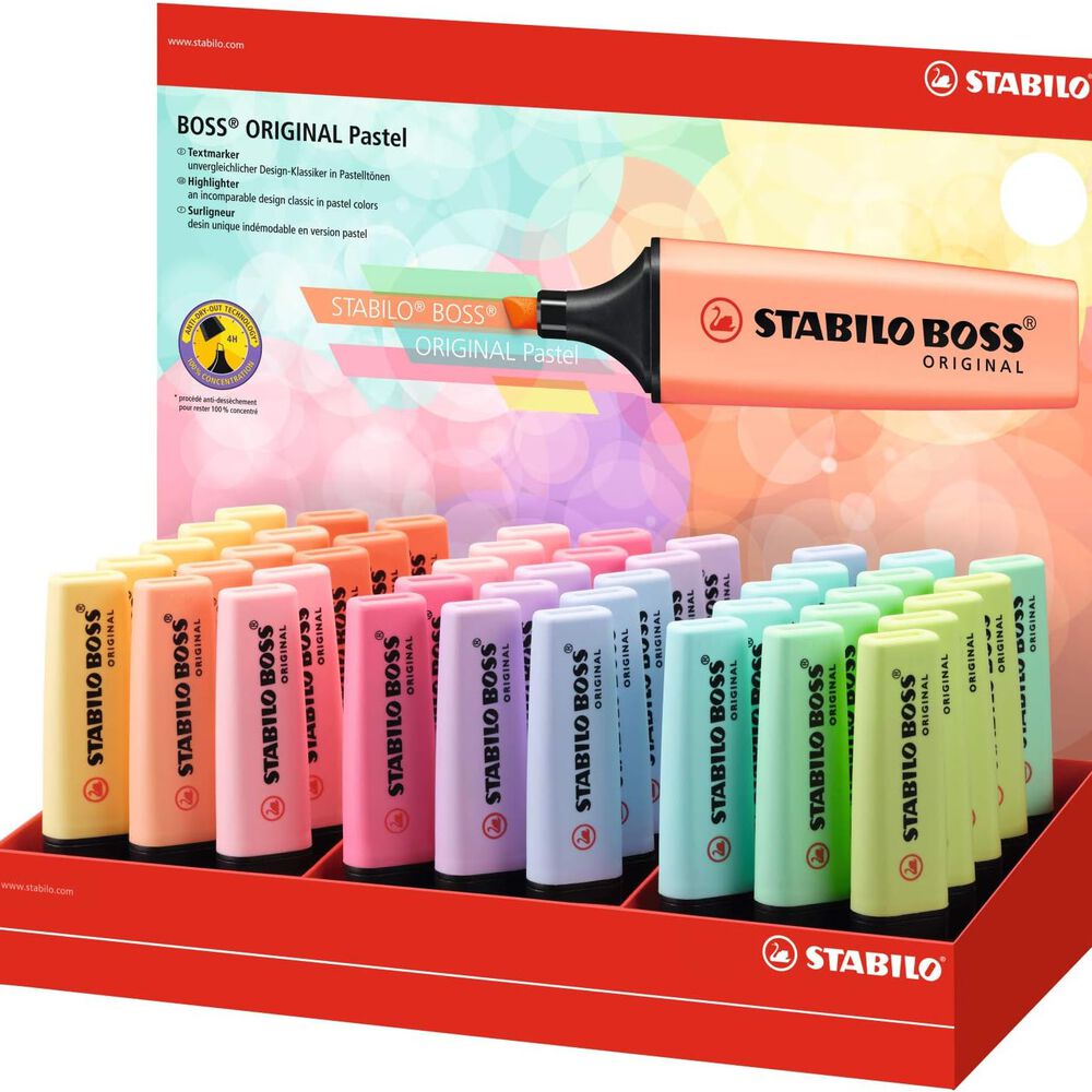 Set 45 Destacadores Stabilo Boss Todos Colores image number 0.0