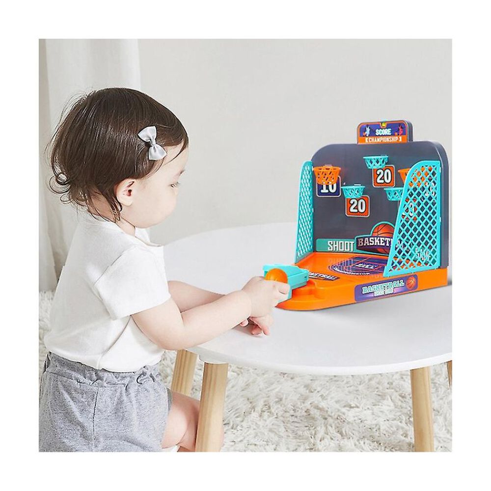 Juego De Mesa Basketball Shoot Game Punteria Niños image number 3.0