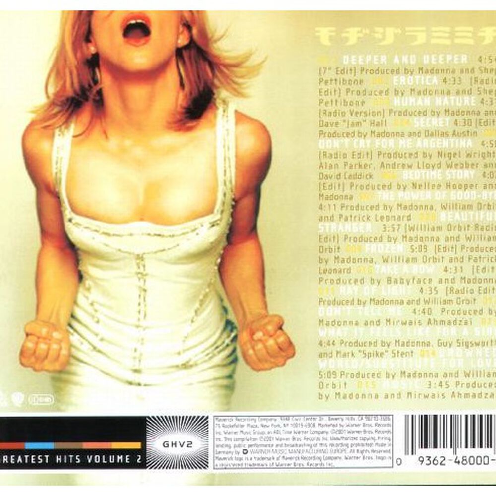 Madonna - Greatest Hits - Volume 2 | Cd Usado image number 1.0