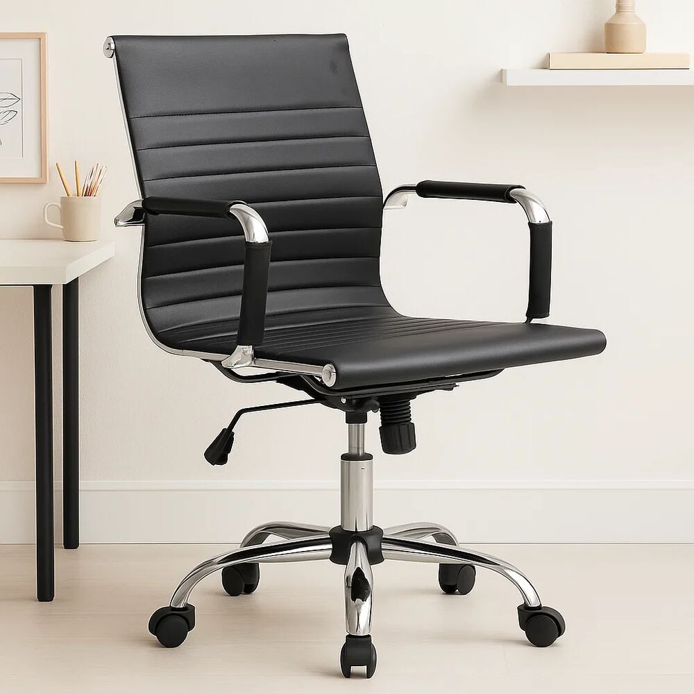 Silla De Oficina Eolia - Negro image number 1.0