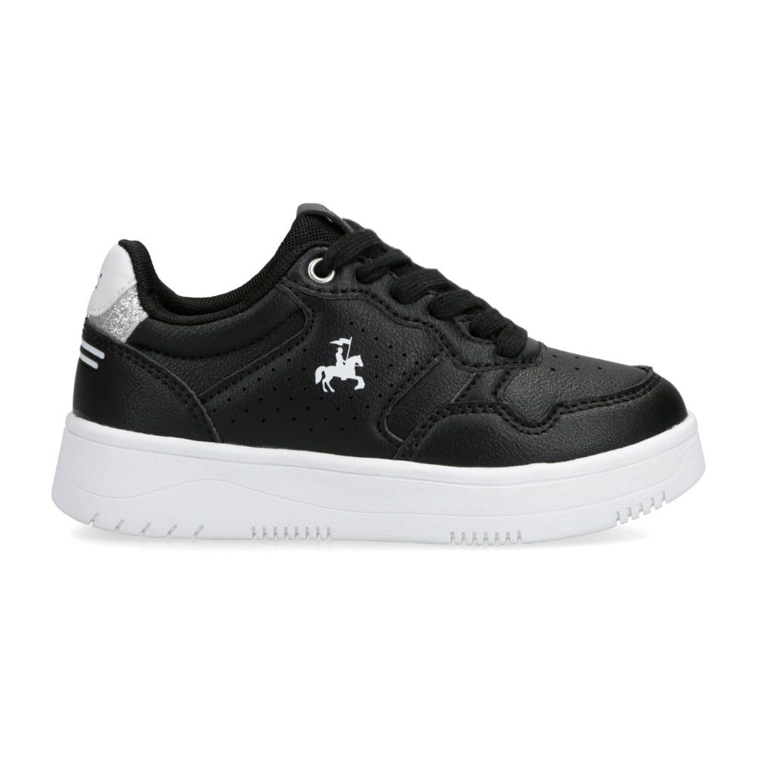 Zapatilla Urbana Infantil The King's Polo Club Black image number 2.0