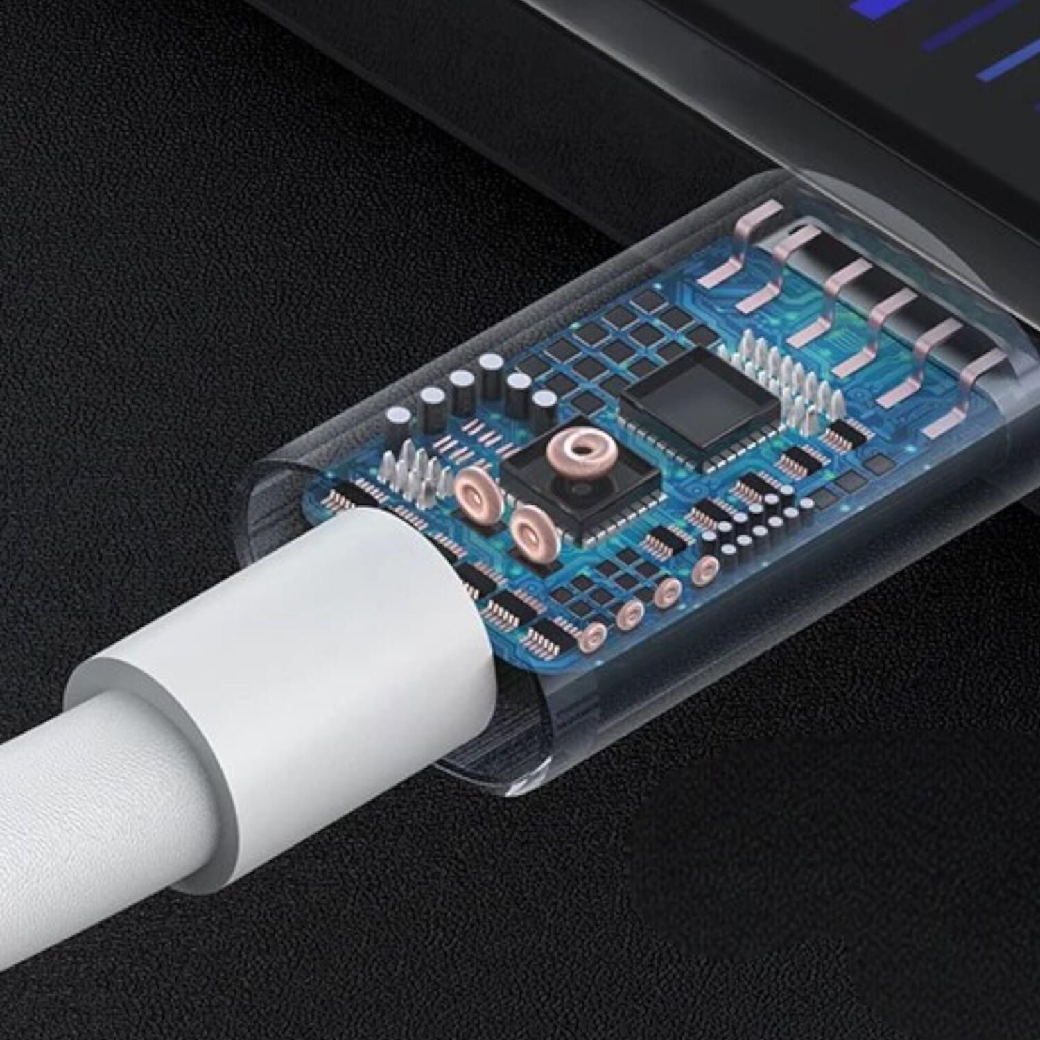 Cable Tecmaster Usb-a A Usb-c 2,5 M 3a Tm-200518-bk image number 11.0