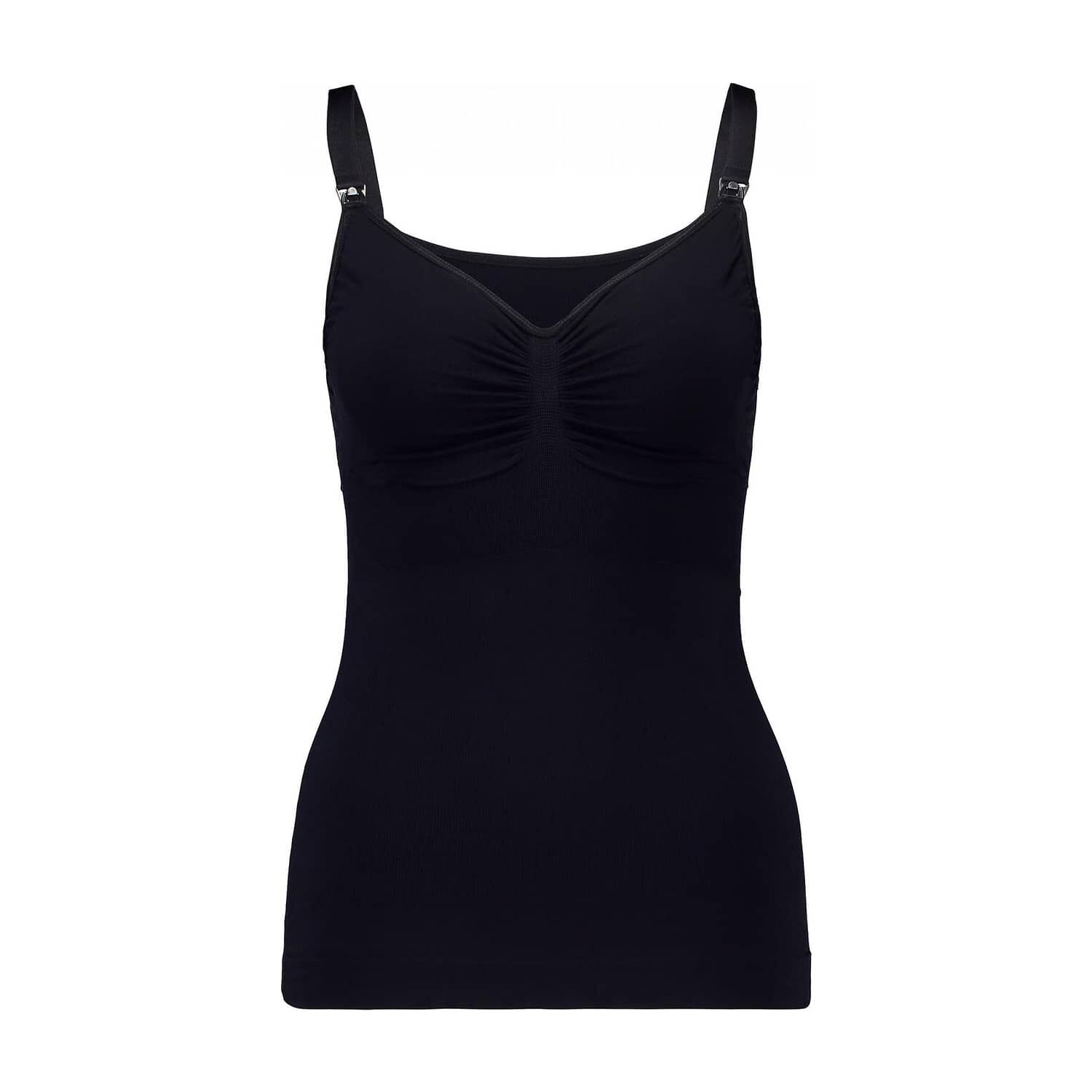 Camiseta Reductora Lactancia Negro image number 6.0