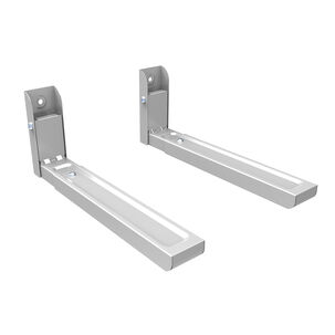 Soporte Microondas 49cm 30kg Plata Mb- Silver - Brasforma