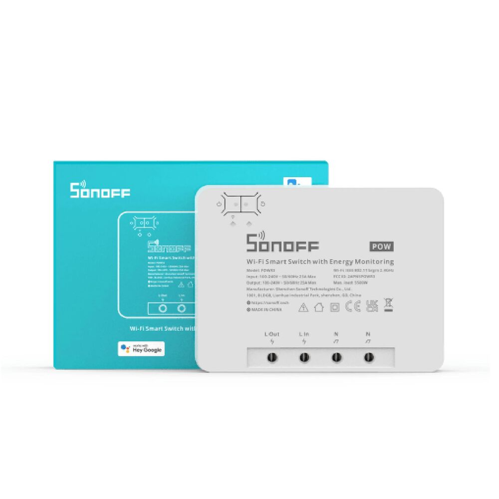 Interruptor Inteligente De Alta Potencia Sonoff Powr3 image number 1.0