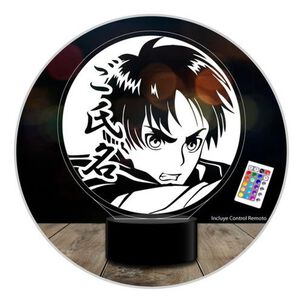 Lampara 3d Shingeki No Kyojin Attack On Titan Levi 1