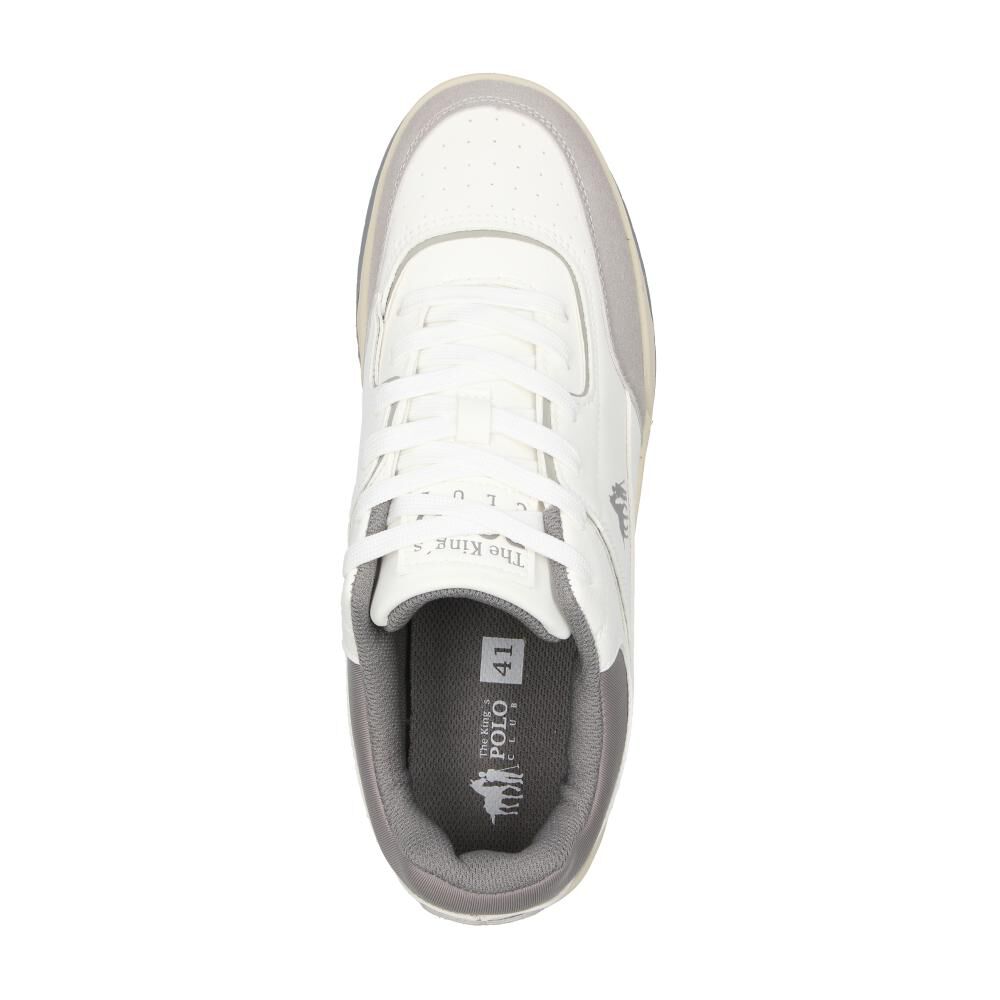 Zapatilla Urbana Hombre The King's Polo Club White image number 4.0