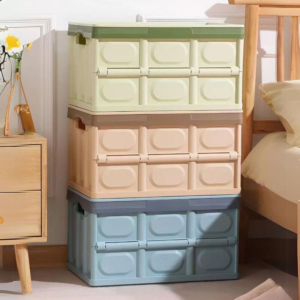 Caja De Almacenamiento Plegable De Plastico Organizador image number 1.0