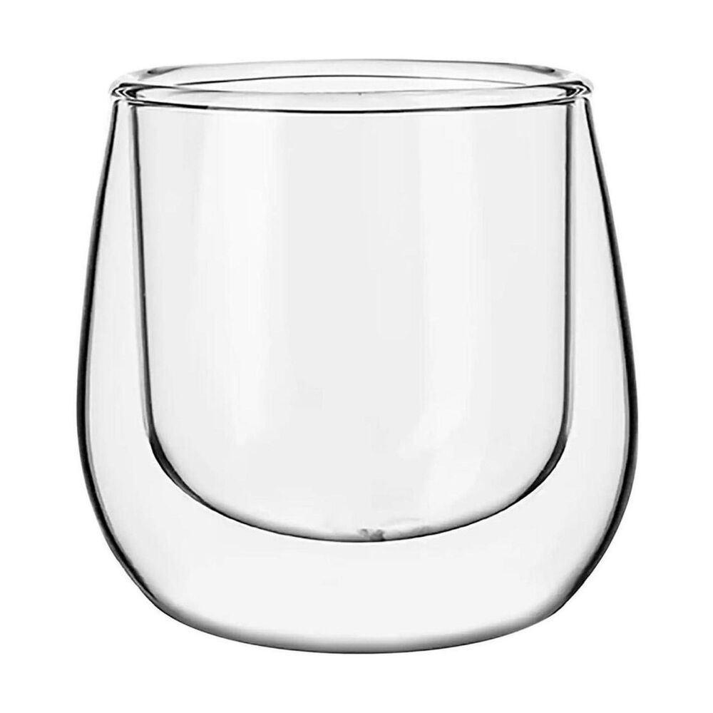 Set 2 Mug Glasso Vasos Doble Pared Vidrio 90 Ml image number 1.0