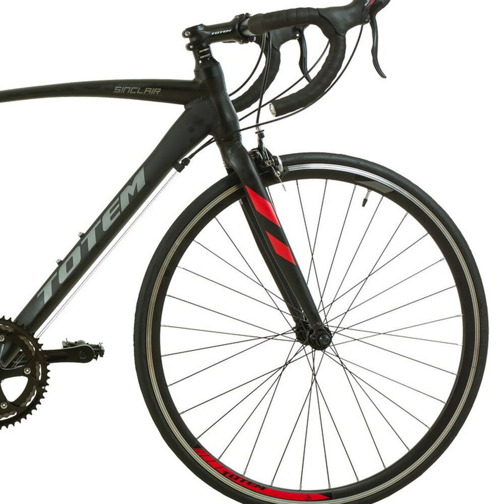 Bicicleta De Ruta Totem Sinclair 700*54 Negro Rojo image number 3.0