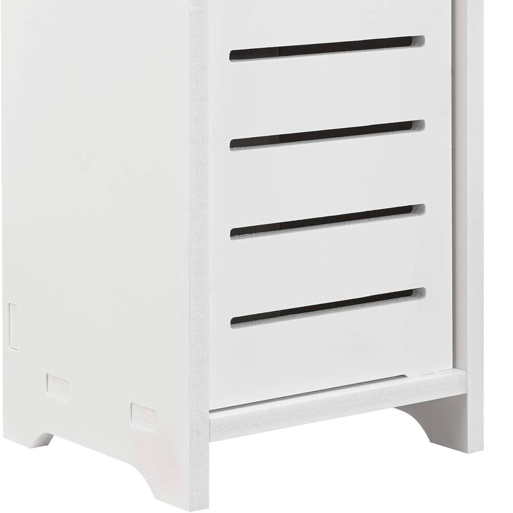 Estante Organizador De Ba&ntilde;o Color Blanco 80x15x15cm image number 3.0