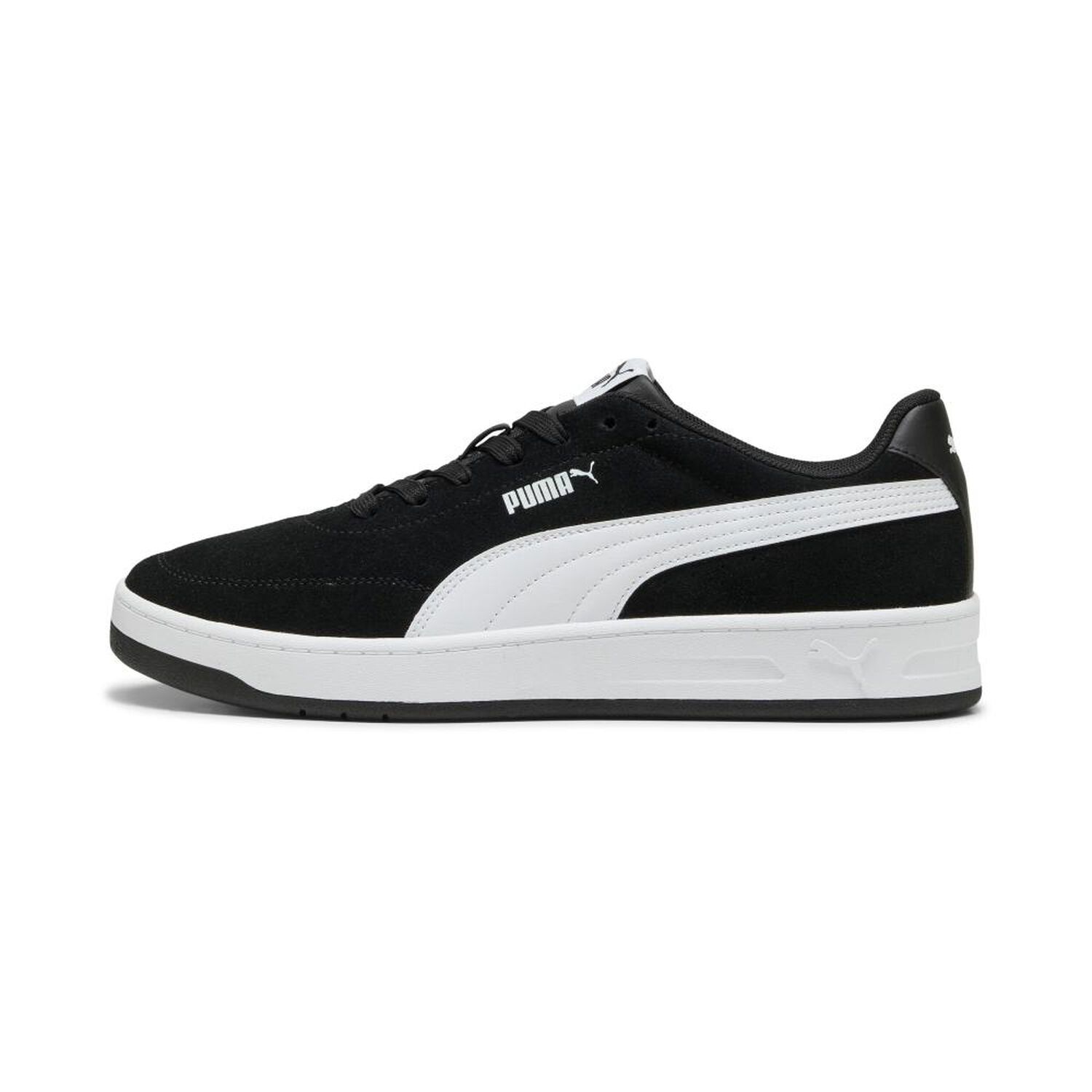 Zapatilla Puma Court Classic Clean Sd Hombre Negro image number 0.0