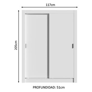 Cl&oacute;set Vekkahome Denver / 2 Puertas