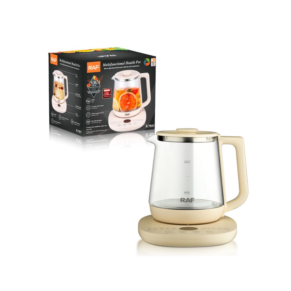 Hervidor Eléctrico Para Agua Y Te Raf 1,5l image number 0.0