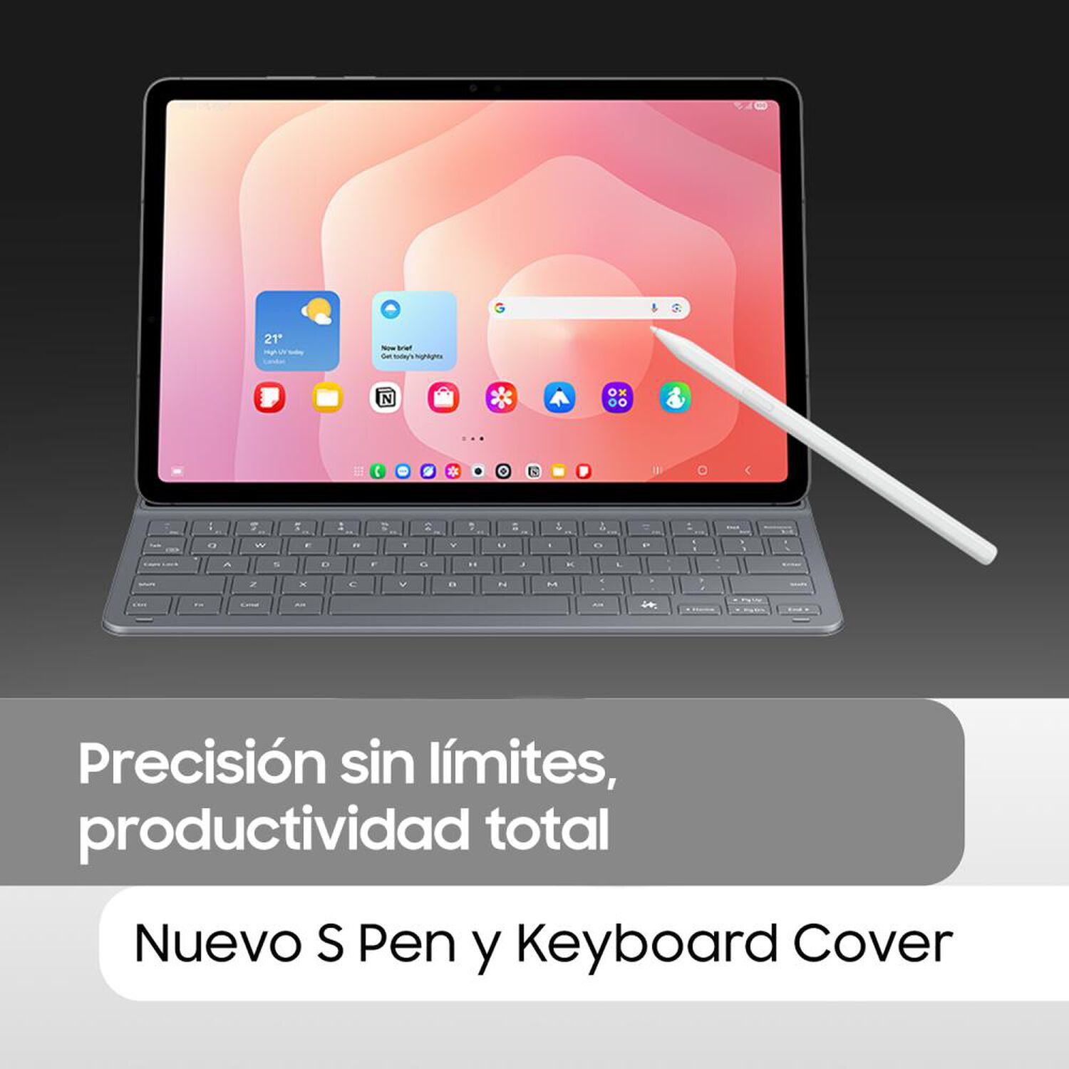 Tablet 14.6" Samsung Galaxy Tab S11 Ultra / 12 GB RAM / 256 GB / Gris + Keyboard Cover + S Pen image number 7.0