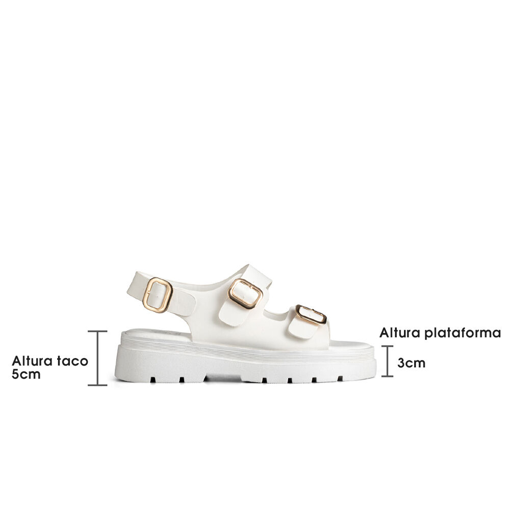 Sandalia Casual Plataforma Romanos Mujer Weide You251 image number 6.0