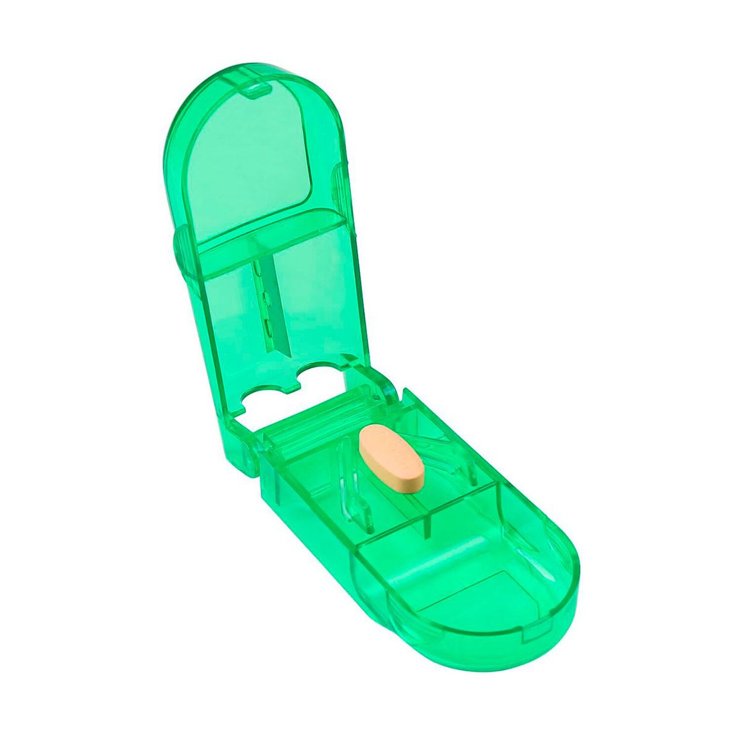 Pastillero Organizador Cortador Dosificador Pastilla Oneder Verde image number 0.0
