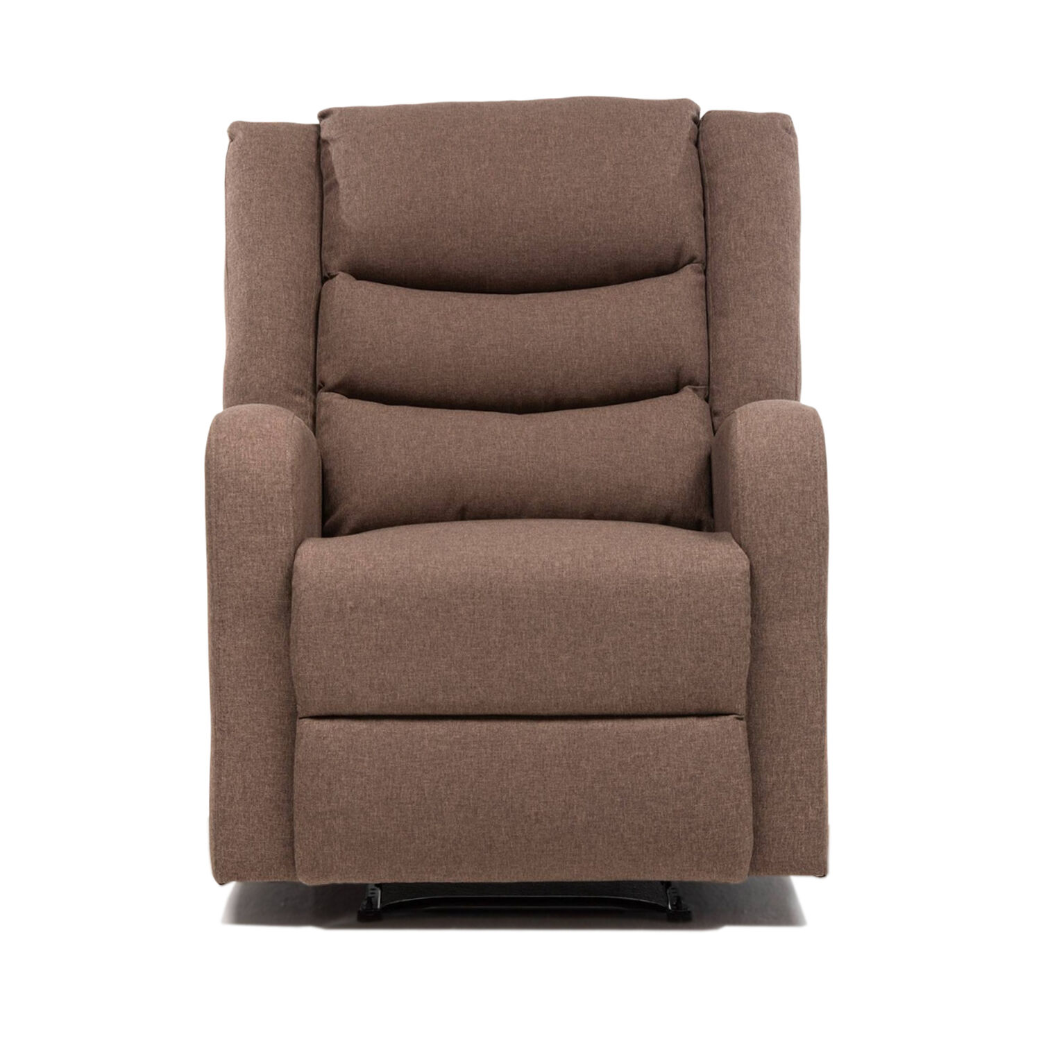 Berger Reclinable Moderno De Lino Caf&eacute; Daniels 98014br image number 2.0