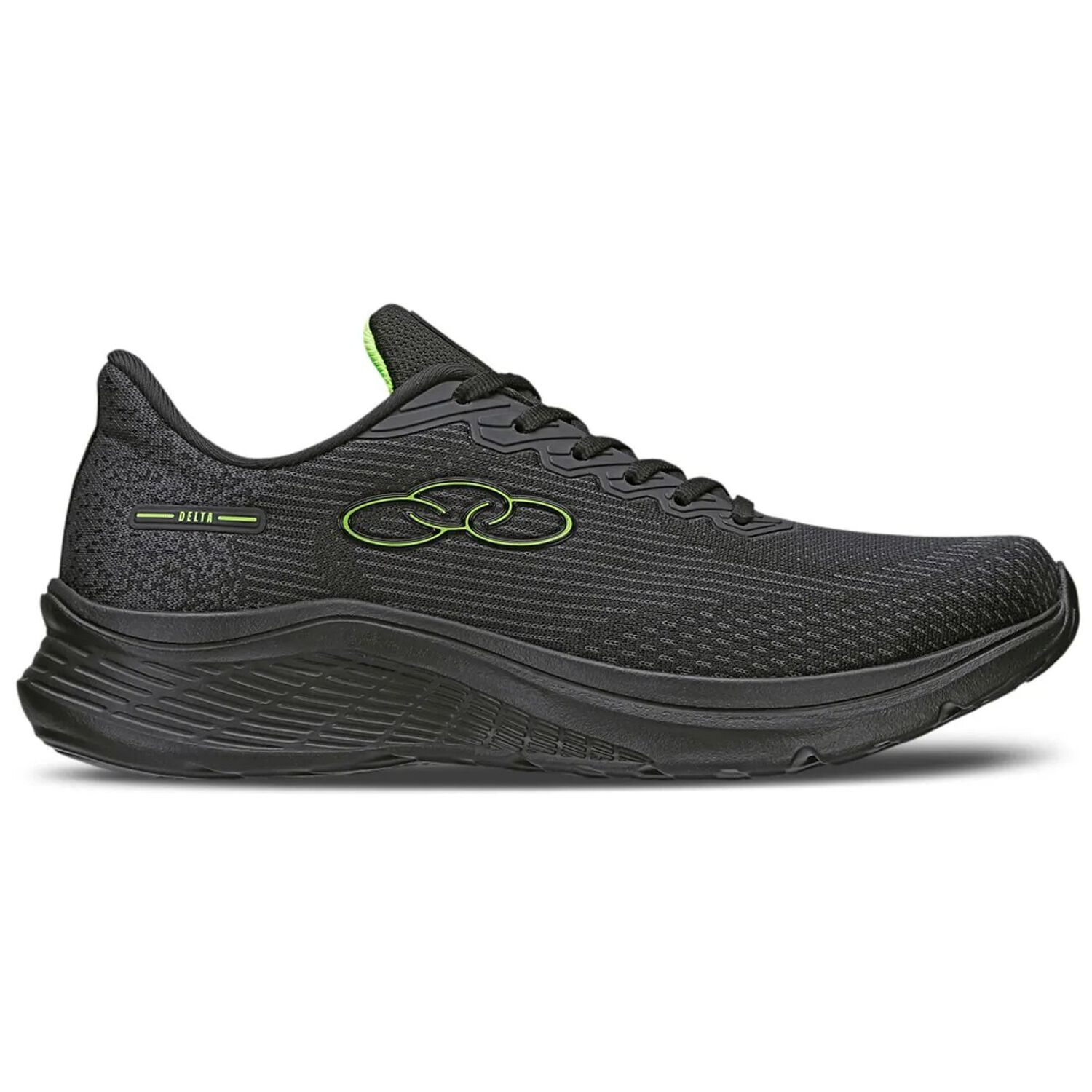 Zapatilla Hombre Delta Negro/verde Olympikus image number 0.0