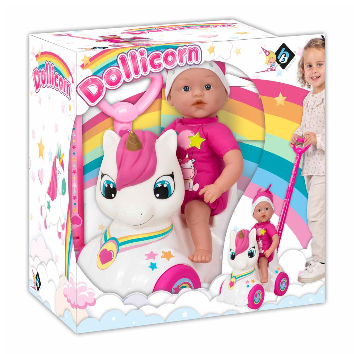 Mu&ntilde;eca Con Correpasillos Loko Toys image number 2.0