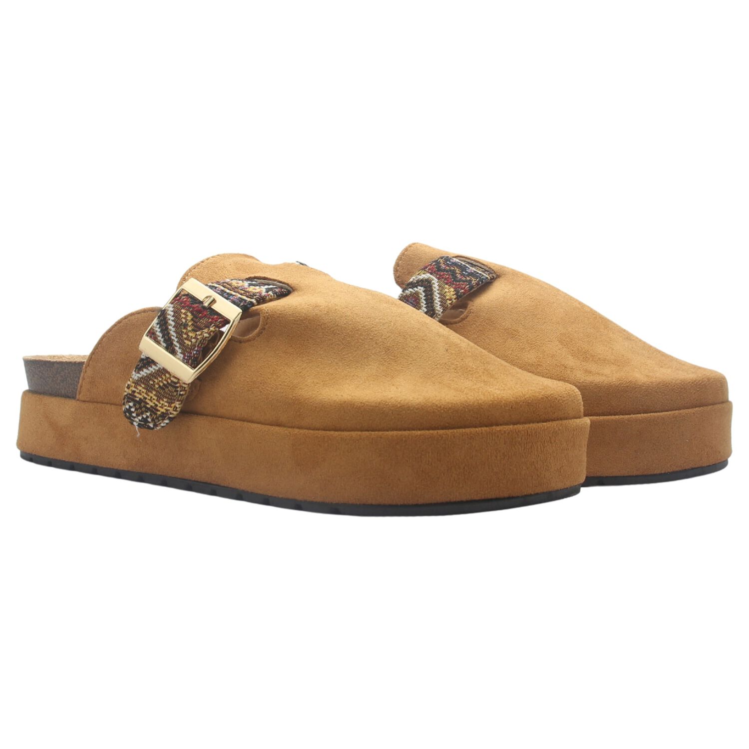 Zapato De Mujer Camel Casual Chalada Risco-3 image number 6.0