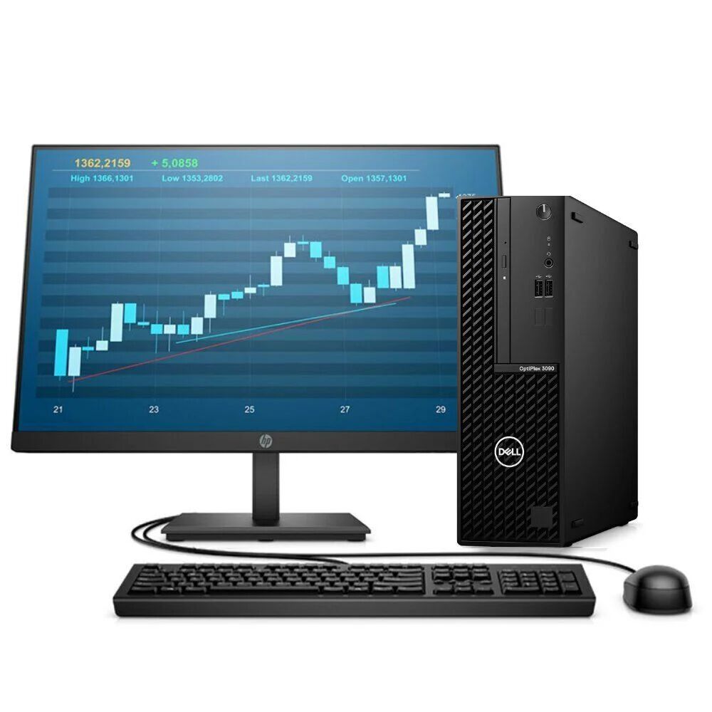 Kit Monitor + Pc Dell Optiplex 3090 Sff (i5-10ma 8gb 256gb Ssd) Reacondicionado Grado A image number 0.0