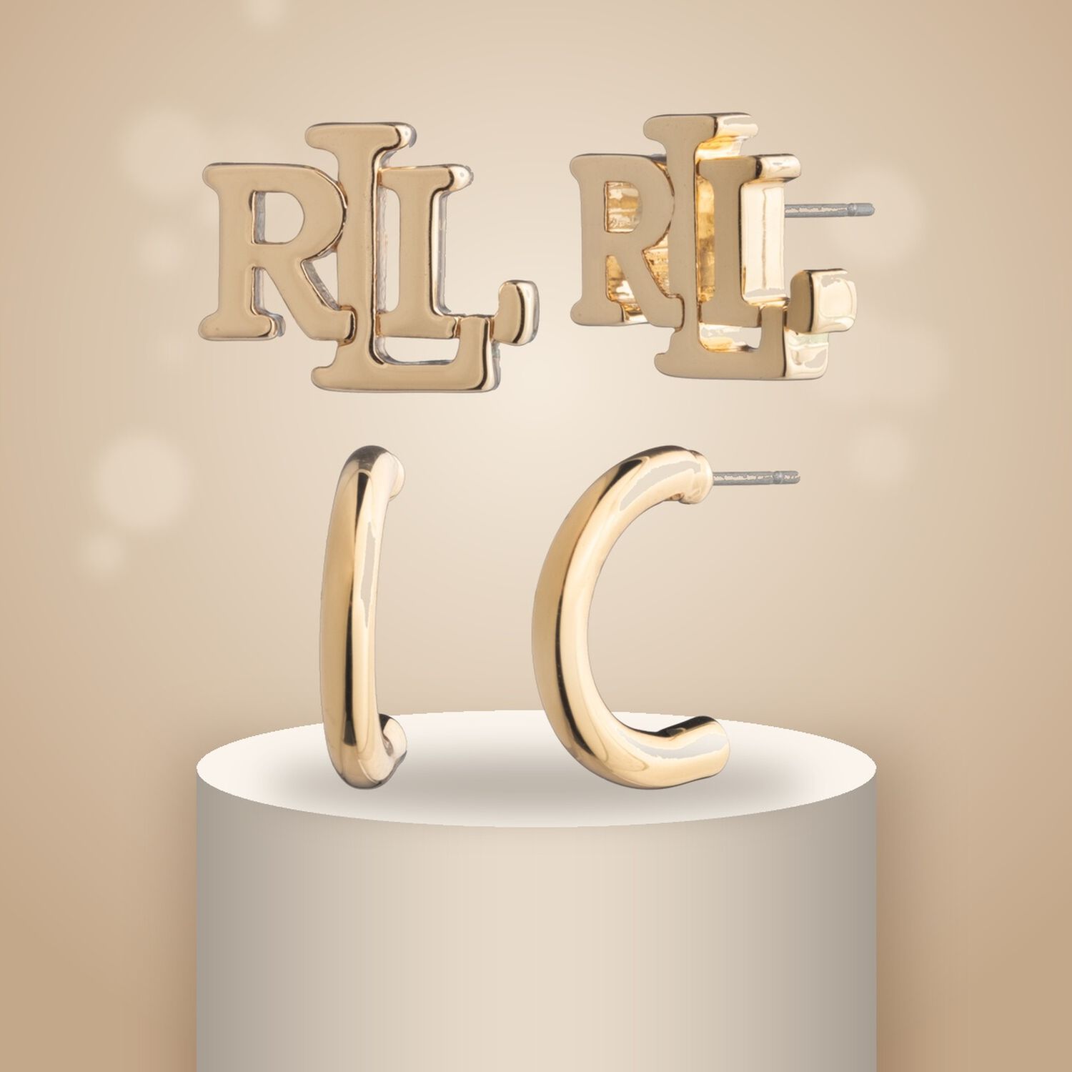 Aros Mujer Ralph Lauren Dorado 14g01442 image number 1.0
