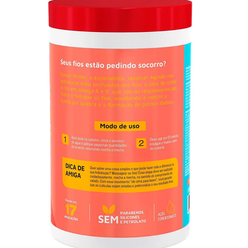 Crema De Tratamiento Doctor Ricino 400gr image number 1.0