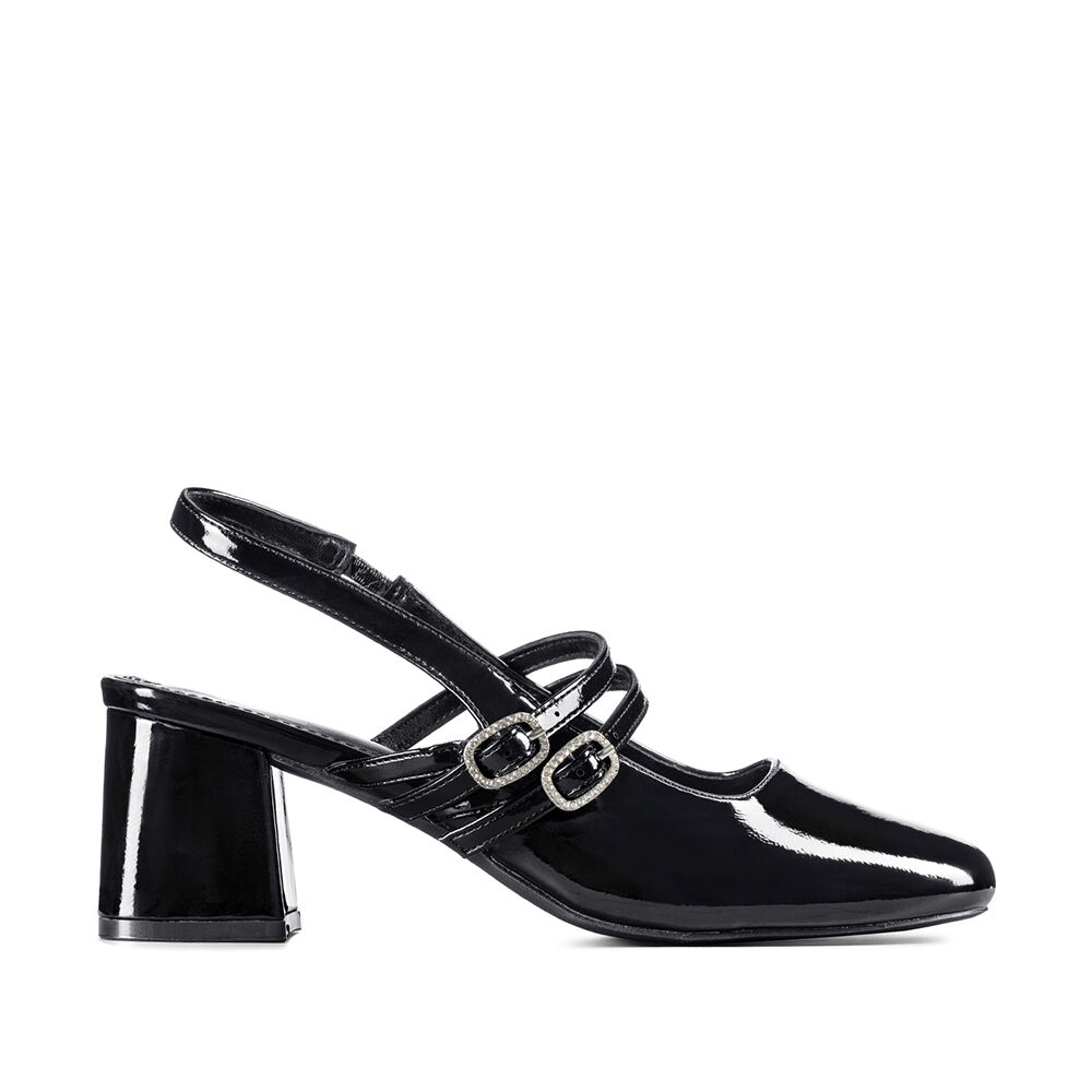 Zapato Taco Talón Descubierto Elegante Mujer Weide Yl053 image number 0.0