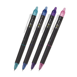 Set 4 L&aacute;pices Gel Frixion Black Edition 0.5mm (02) Pilot