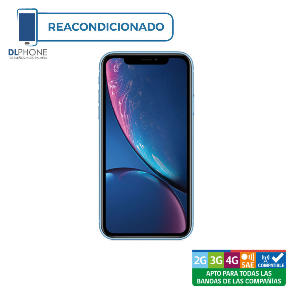  Iphone Xr 64gb Celeste Reacondicionado image number 0.0