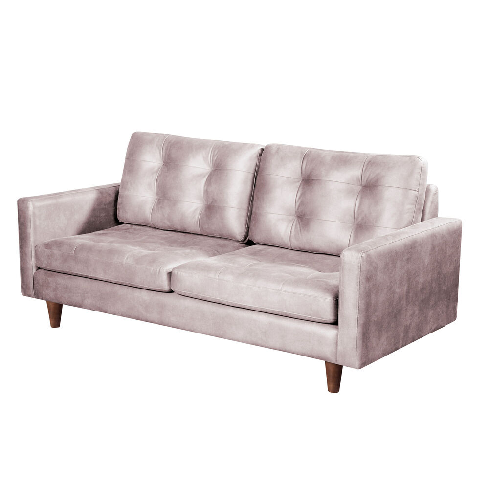 Sofa Napoles 3 Cuerpos Cuero Kentucky Beige image number 2.0