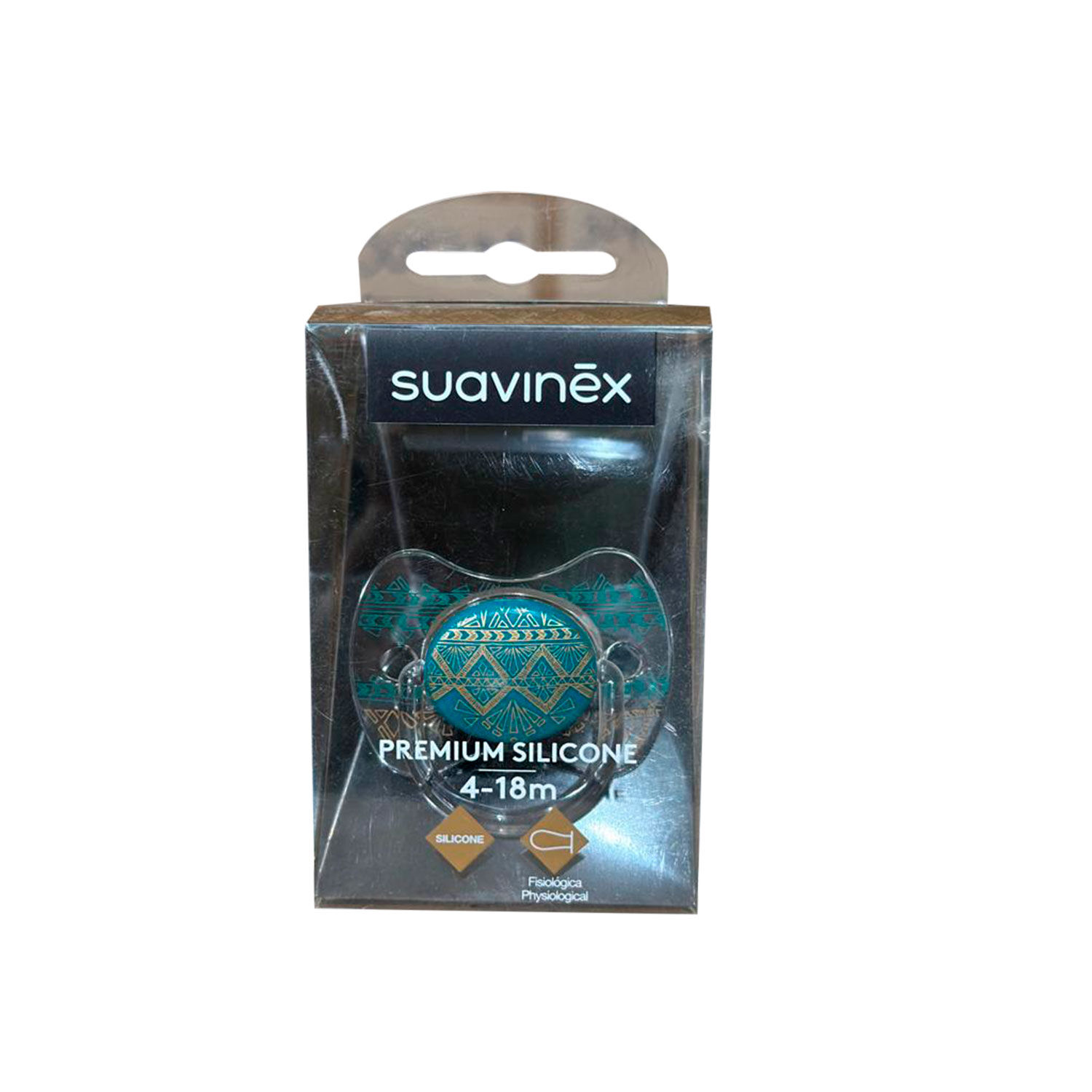Chupete Premium Couture Verde Con Tetina Fisiol&oacute;gica De Silicona 4/18 Meses image number 0.0
