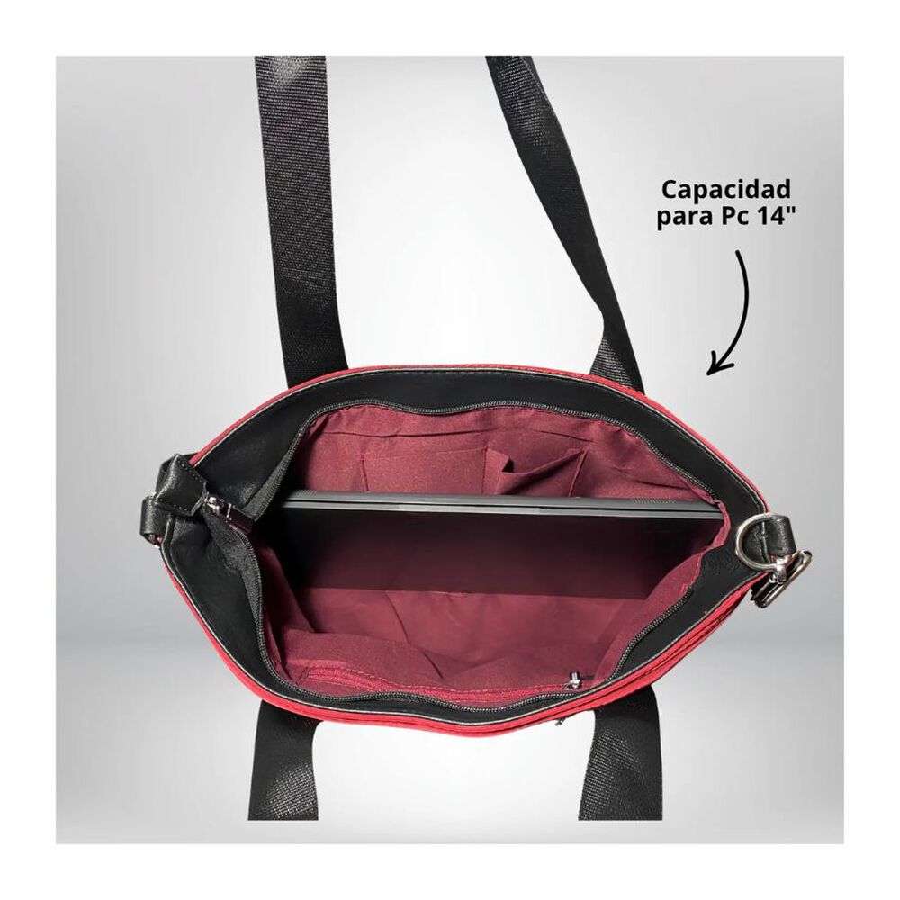 Bolso Tote Acolchado Estilo Casual image number 1.0