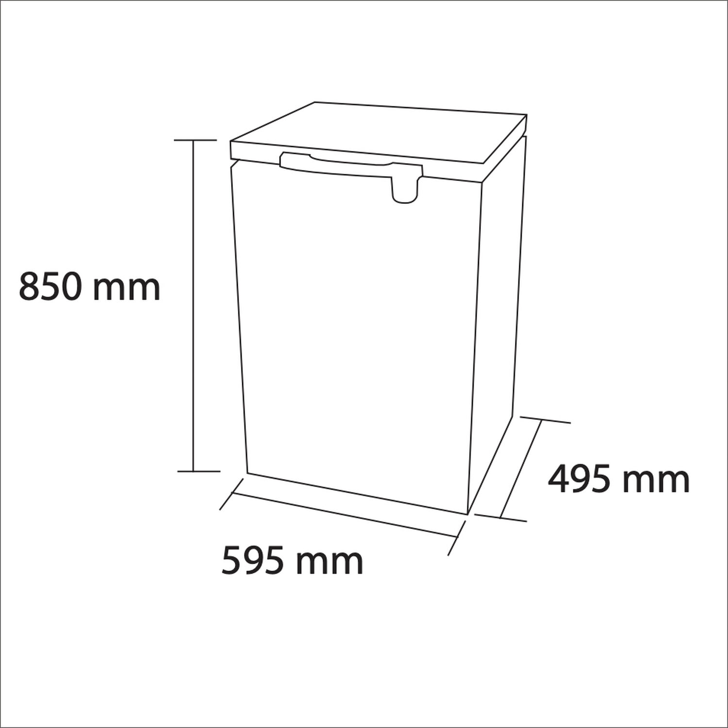 Congelador Dual Tapa Dura 100 Lt Hs-131c image number 3.0