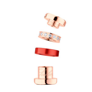 Charm Bering Dorado Mujer