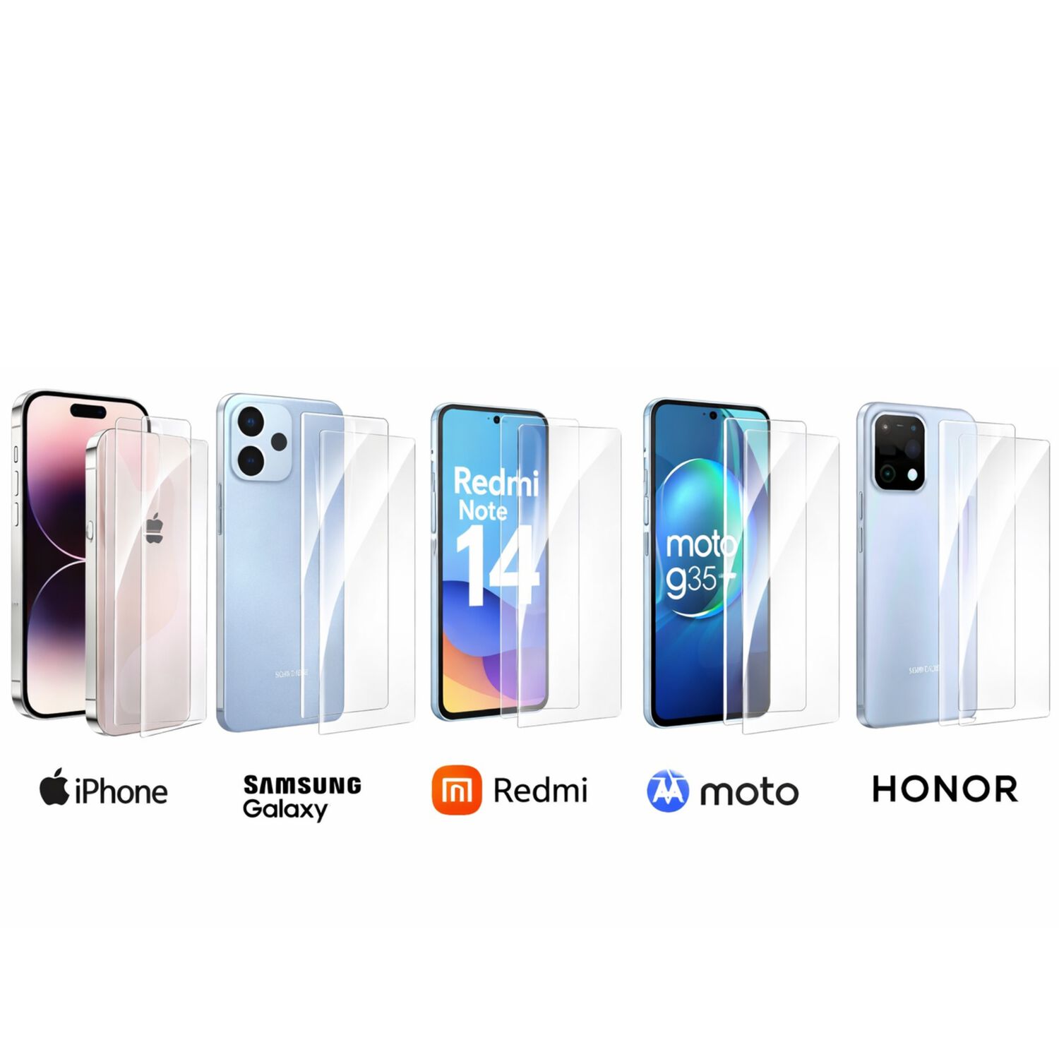 Pack 3 Hidrogel Rock Space Hd Para Samsung Galaxy A23 image number 8.0