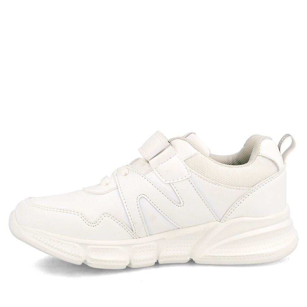 Zapatilla Escolar Unisex Bubblegummers Collie Blanco image number 4.0