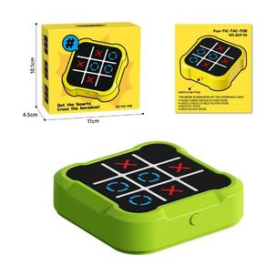 Juego Juguete De Mesa Gato Electrico Tic-tac-toe Familiar