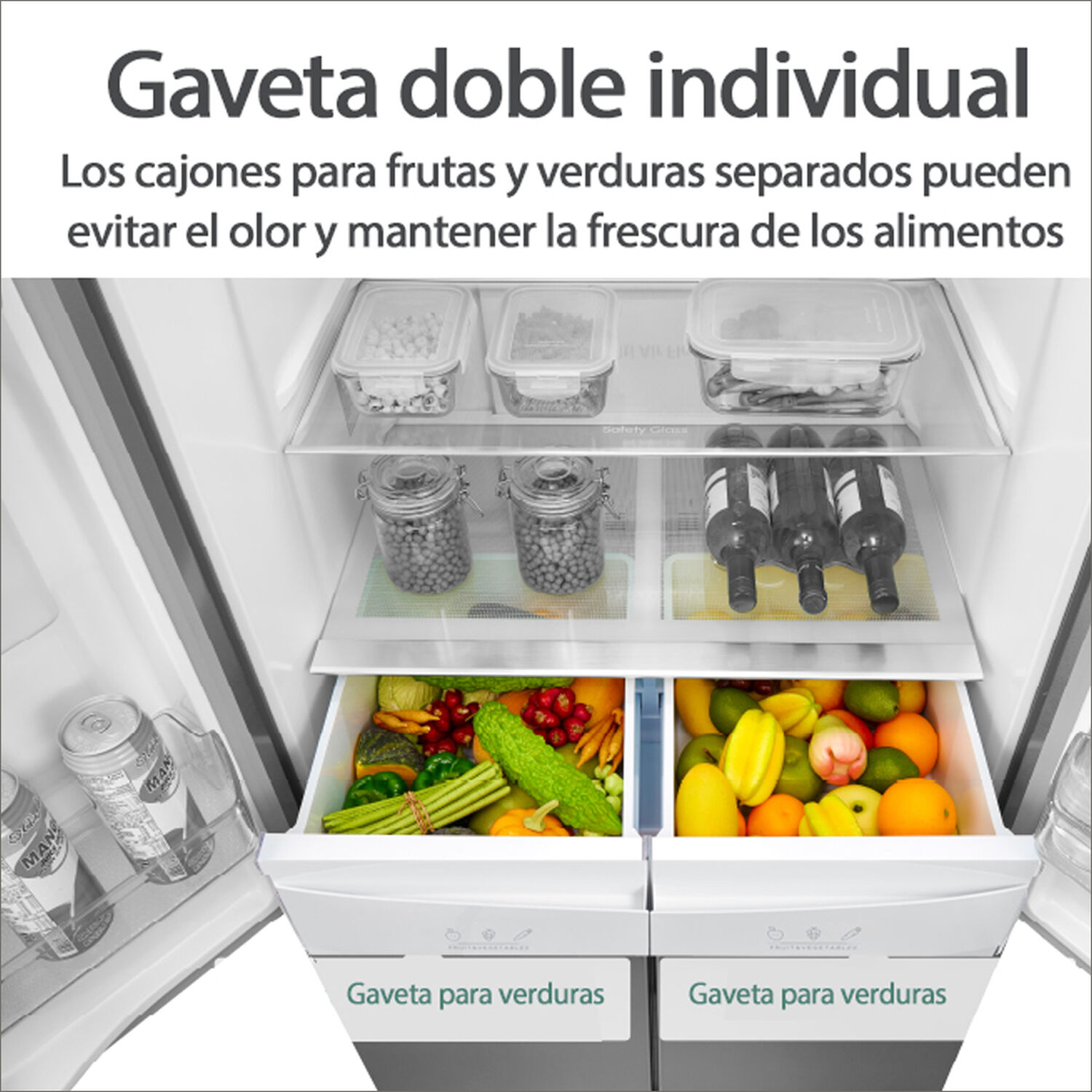 Refrigerador Side By Side 467 Lts 4 Puertas Hq-627wen image number 2.0